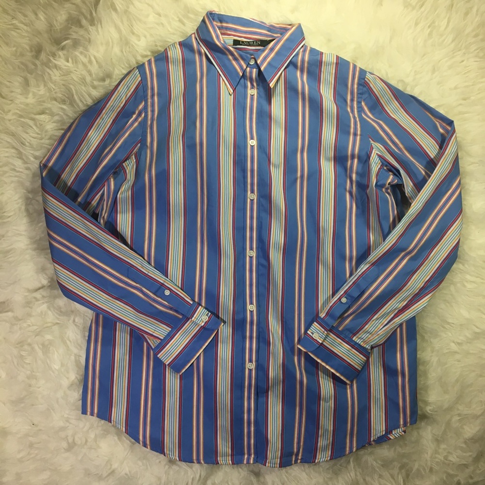 Lauren Ralph Lauren Mutli-Color Button up